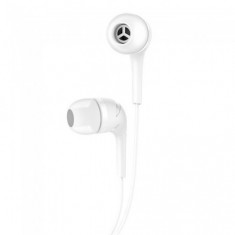 Casti Hoco In-Ear Cu Microfon M40 Culoare Alb foto