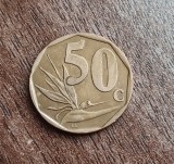 C50 - Moneda foarte veche - 50 centi - Africa de Sud - 1997
