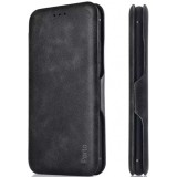 Husa pentru Samsung Galaxy A36 A366, OEM, Porto Wallet, Neagra