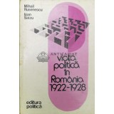 Viata politica in Romania 1922-1928 - 1979 - Mihail Rusenescu (W218)