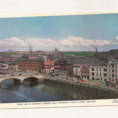 FA45-Carte Postala- IRLANDA - River Lee, Cork, circulata 1977