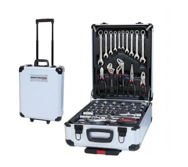Krafttechnik Set de scule tip troller cu 188 de piese | arhiva Okazii.ro