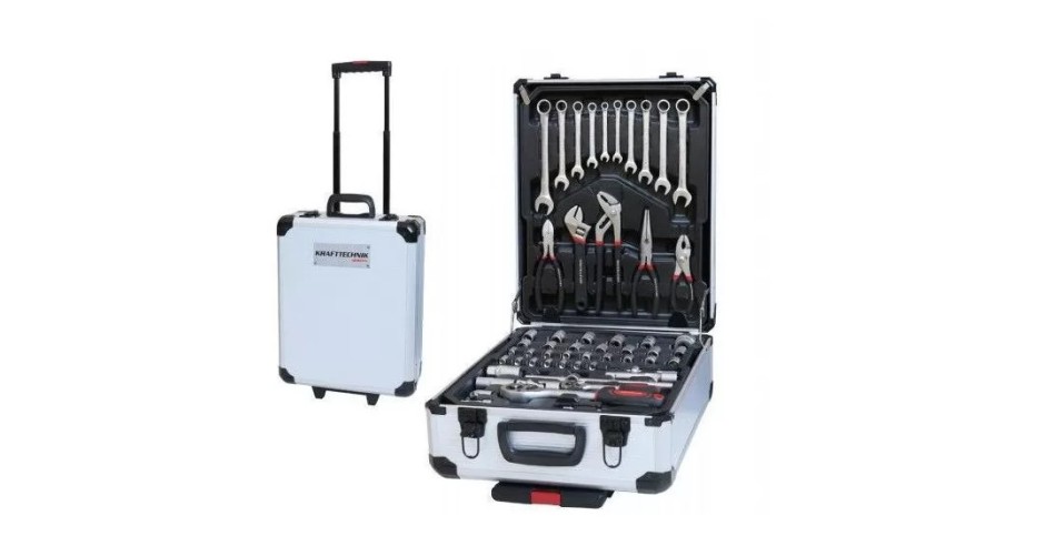 Krafttechnik Set de scule tip troller cu 188 de piese | arhiva Okazii.ro