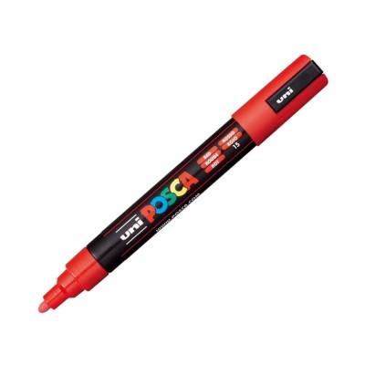 Marker decorativ, Uni, 1.8-2.5 mm, Rosu foto