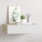 vidaXL Dulap de perete cu sertar, alb și stejar, 40x23,5x10 cm, MDF
