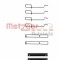Set accesorii, placute frana RENAULT TWINGO I (C06) (1993 - 2012) METZGER 109-1265