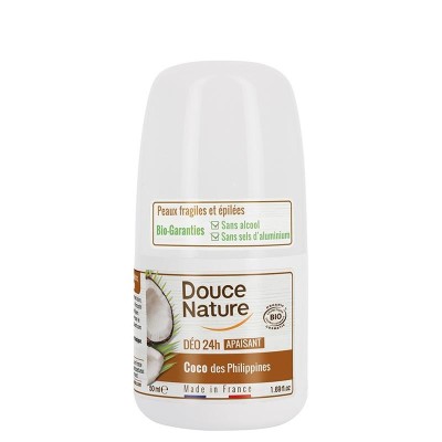 Deo Roll On Calmant cu Ulei de Cocos Bio 50ml Douce Nature foto