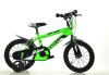 Bicicleta verde pentru copii 16&quot; PlayLearn Toys, Dino Bikes