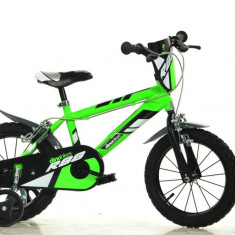 Bicicleta copii - R88 verde 14" PlayLearn Toys
