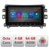 Navigatie NIssan Navara 2017- I-NAVARA17 4+64 ecran 10.33&quot; Android Waze USB Navigatie Internet Youtube Radio CarStore Technology