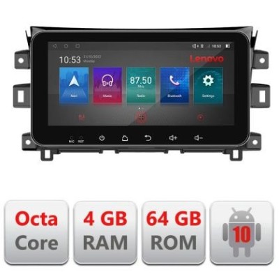 Navigatie NIssan Navara 2017- I-NAVARA17 4+64 ecran 10.33&amp;quot; Android Waze USB Navigatie Internet Youtube Radio CarStore Technology foto