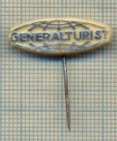 Y 1341 INSIGNA - ,,GENERALTURIST&quot; -MACEDONIA -IUGOSLAVIA -PENTRU COLECTIONARI