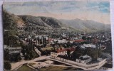 1925 CP Panorama Brasov, circulata Brasov - Orsova / timbre frumoase