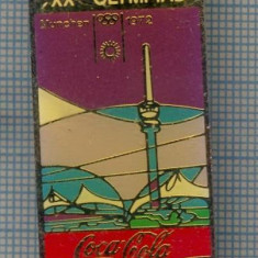 AX 440 INSIGNA SPORTIVA - OLIMPICA - MUNCHEN 1972 -PARTENER COCA COLA