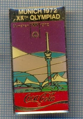 AX 440 INSIGNA SPORTIVA - OLIMPICA - MUNCHEN 1972 -PARTENER COCA COLA foto