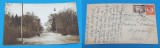 Carte Postala circulata veche 1930 - GALATI Gradina Publica, Sinaia, Printata