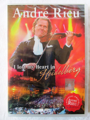 Andre Rieu - I LOST MY HEART IN HEIDELBERG - DVD original, cu holograma, nou foto