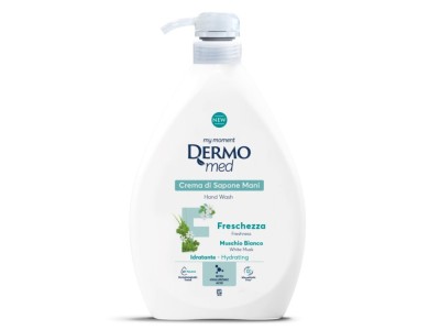 Sapun crema cu pompita Dermomed 1 L foto