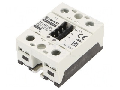 Releu Semiconductor 1-Fazat 25A 24-280VAC 10-30VDC foto