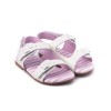 Sandale Fete Bibi Baby Birk Mini Albe 24 EU, Alb, BIBI Shoes