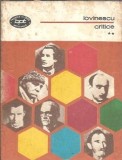 Critice Volumul 2 Titu Maiorescu Editura Minerva Biblioteca pentru Toti 1979 Critica Literara