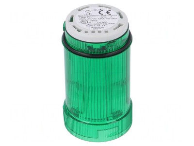 Semnalizator Luminos Verde BA15D 12-250V foto