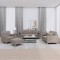 vidaXL Set de canapele cu perne, 4 piese, gri taupe, textil 3202085