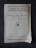 ISTORICUL ANTROPOLOGIEI IN ROMANIA - VICTOR C. PAPILIAN