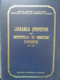 LUCRARILE STIINTIFICE ALE INSTITUTULUI DE CERCETARI ZOOTEHNICE VOL.XXV-COLECTIV-235429