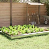 Cumpara ieftin Gard pentru melci Argintiu 100 x 3,5 x 25 cm Otel Galvanizat