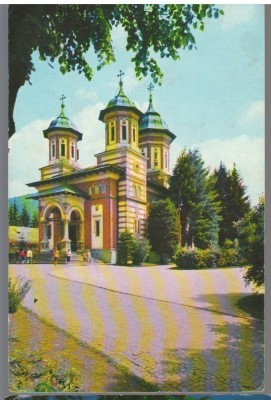 CPI B 12285 CARTE POSTALA - SINAIA. BISERICA NOUA A MANASTIRII foto