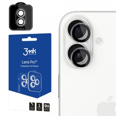 Folie de protectie Camera Spate 3MK Protection Pro pentru Apple iPhone 17, Sticla Securizata, Transparenta foto