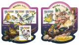 Sierra Leone 2015 - Lumea Pasarilor, Set Complet Colita + Bloc MNH, Timbre Straine