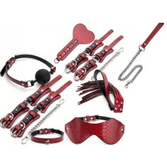 Set BDSM Snake Effect, 8 Piese, Guilty Toys