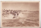 bnk cp Eforie - Pe plaja - circulata 1957