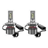 Set 2 LED-uri H4 Neolux - 6000 K (Alb Rece), 12V 13W (Faza Scurta Lunga)