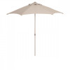 Umbrela Gradina GoodHome Cara, Bej, 215x200cm, Aluminiu/Poliester, Rotunda, Sac Depozitare