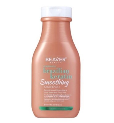 Sampon de netezire Brazilian Keratin Beaver 60 ml foto