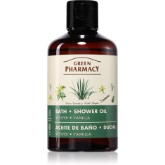 Green Pharmacy Vetiver &amp; Vanilla șampon revigorant pentru păr și barbă cu vanilie 250 ml