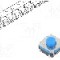 Microintrerupator 6.2x6.2mm, OFF-(ON), SPST-NO, C&amp;K - KSC701J LFS
