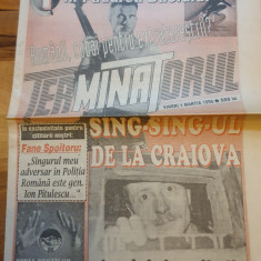 ziarul terminatorul anul 1,nr. 1 - 1 martie 1996 -prima aparitie