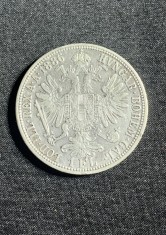 Moneda 1 Florin 1886 Austria argint