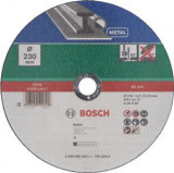 Cumpara ieftin Disc de taiere pentru metal BOSCH , drept ,D 230 mm; grosime 3.0 mm