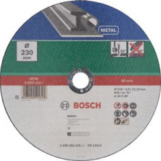 Disc de taiere pentru metal BOSCH , drept ,D 230 mm; grosime 3.0 mm