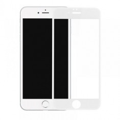 Folie Sticla iPhone 6 iPhone 6s Acoperire Completa 6D Alba