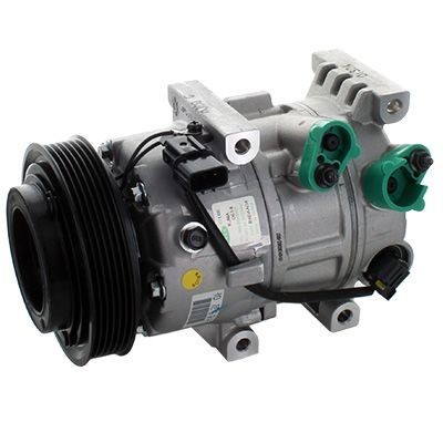 Compresor AC Hyundai Ix35, 09.2013-04.2015, Kia Sportage, 01.2014-2015 Motor 1,6 Benzina, Rola De 124 Mm, 6 nervuri, Tip Hcc: Vs16e, Halla/Hanon, Tip foto