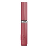 Ruj lichid cu stralucire de lac Infaillible Laque Resistance 220 Paris Sunset, 4.3ml, L&#039;Oreal Paris