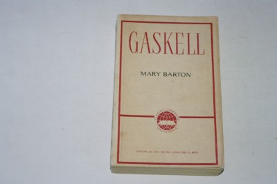 Mary Barton - Gaskell foto