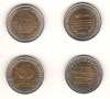 SV * Tailanda LOT 4 x 10 BAHT 2004 - 2005 - 2003 - 2006 Bimetal * AUNC+, Asia, Cupru-Nichel