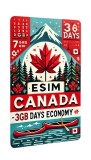 eSIM Canada 3 GB 30 Days Economy